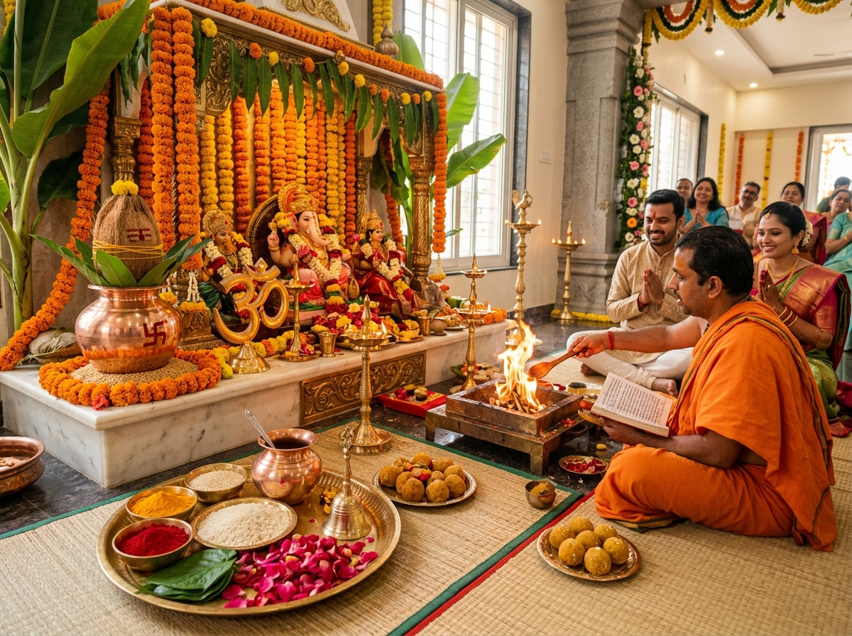 Bhumi & Office Opening Puja by Hindi Pandit in Bangalore